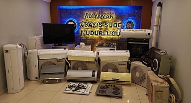 Adıyaman'da hırsızlık yapan şahıslar yakalandı