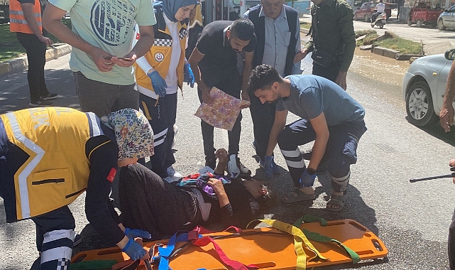 Adıyaman'da otomobil yayaya çarptı