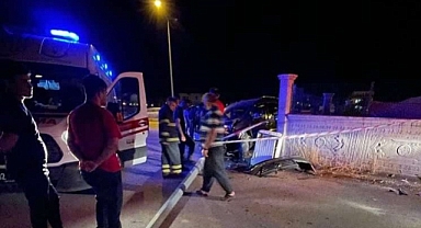 Akıl almaz kaza: 2 yaralı