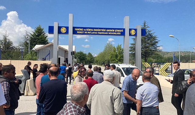 Ankara'da MKE roket ve patlayıcı fabrikasında patlama!