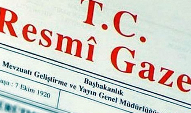 Atama kararları resmi gazete'de