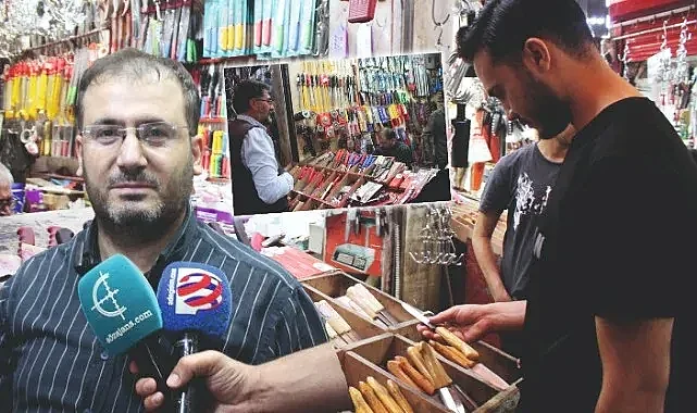 Bıçak alımı ve bilemesi son güne bırakıldı