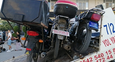 Ceylanpınar'da motosiklet sürücülerine ceza yağdı