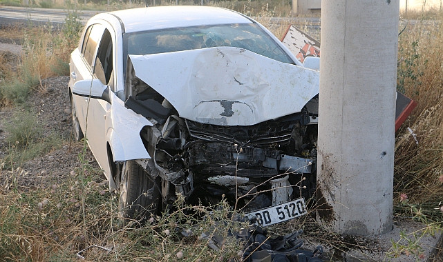 Diyarbakır’da iki ayrı kaza: 1 ölü, 8 yaralı