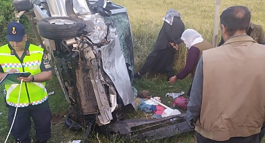 Diyarbakır'da kaza! 1’i ağır 6 yaralı