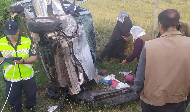 Diyarbakır'da kaza! 1’i ağır 6 yaralı