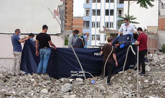 Enkaz altında çıkarılan kişinin kimliği belirlendi