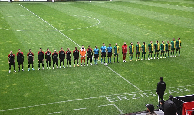 Erzincanspor’un play-off'taki rakibi belli oldu