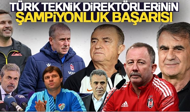 Fatih Terim, en çok şampiyonluk kazanan isim oldu