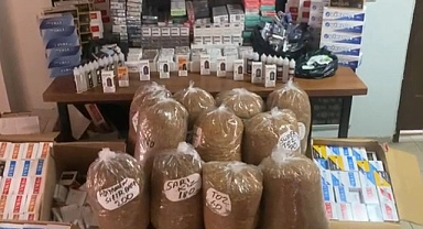 Hatay'da kaçak tütün ele geçirildi