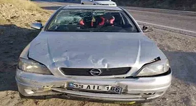 İki otomobil çarpıştı: 2 yaralı