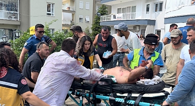 İnşaatçılar arasında sopalı kavga