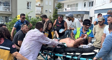 İnşaatçılar arasında sopalı kavga