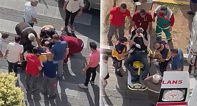 Karaköprü'de otomobil yayaya çarptı