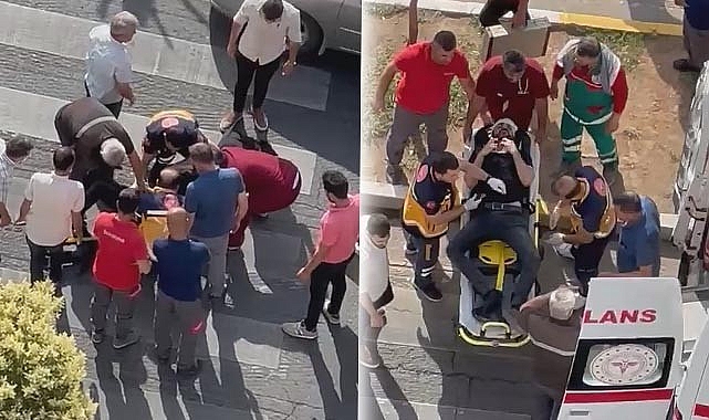 Karaköprü'de otomobil yayaya çarptı