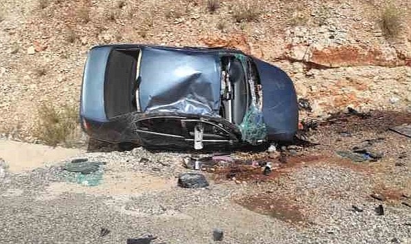 Kontrolden çıkan otomobil takla attı: 1 yaralı