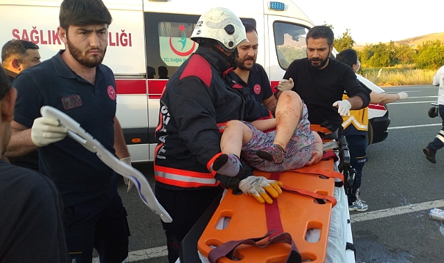 Malatya'da feci kaza: 1 ölü, 4 yaralı