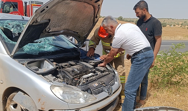Mardin’de feci kaza! 2 yaralı