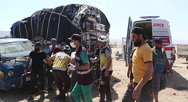 Rusya, Suriye'de sebze pazarını hedef aldı: 9 ölü