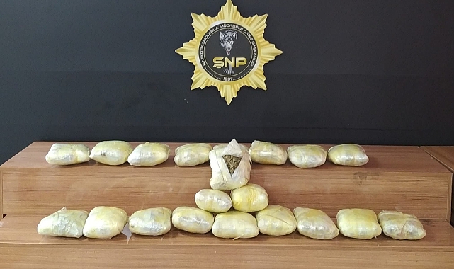 Şanlıurfa'da kilolarca skunk ele geçirildi