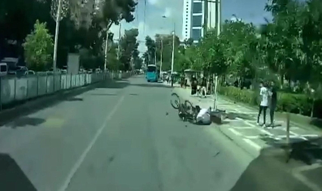 Şanlıurfa'da motosiklet ve bisiklet çarpıştı