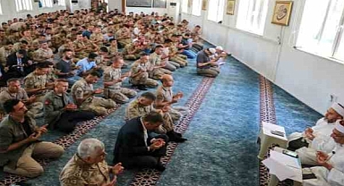 Şehit jandarma uzman çavuş için mevlit okutuldu