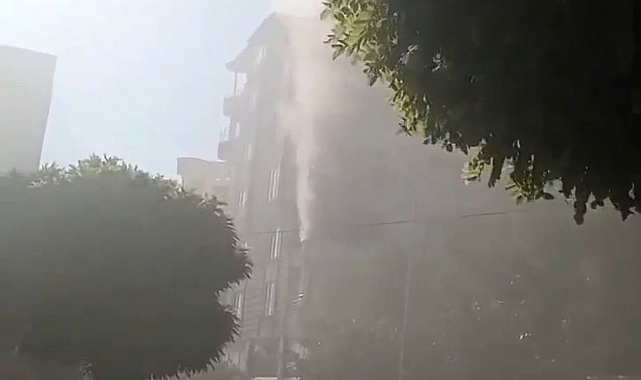 Siverek'te yükselen duman mahalleliyi ayağa kaldırdı