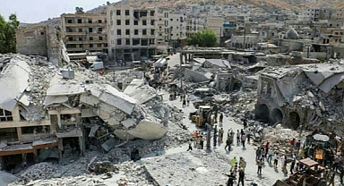 Suriye rejimi Halep kırsalını bombaladı: 3 ölü, 7 yaralı