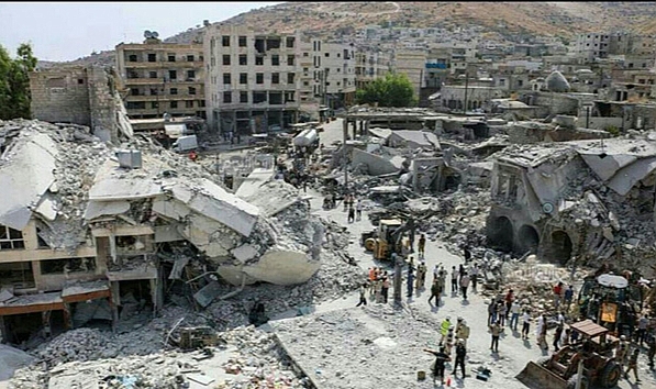 Suriye rejimi Halep kırsalını bombaladı: 3 ölü, 7 yaralı