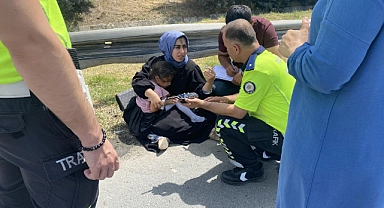 TEM'de bayram öncesi mezarlık ziyareti yolunda kaza: 1'i ağır 6 yaralı