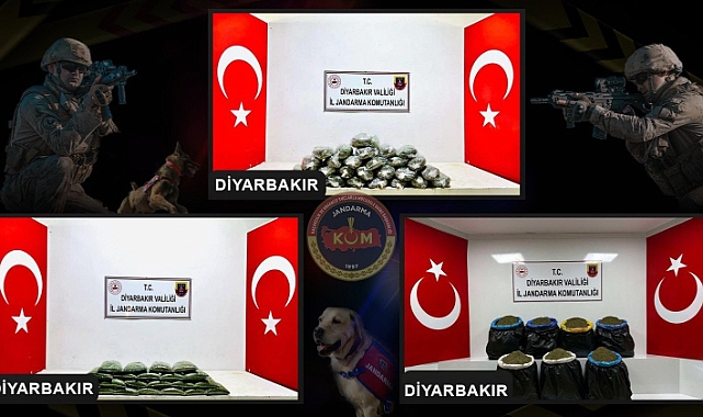 Terör operasyonu! Kilolarca toz esrar ele geçirildi