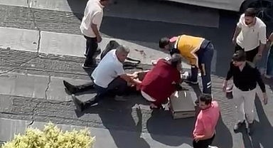 Urfa’daki kazada yaralanan yaya dakikalarca yardım bekledi