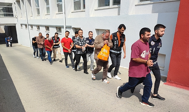Uyuşturucu etkili ilaçları satan 7 şüpheli tutuklandı