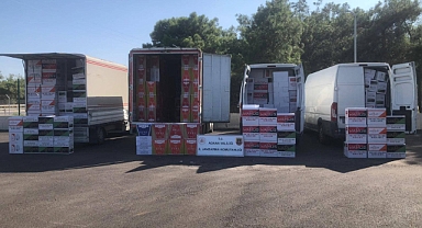 1,5 milyon TL'lik makaron ele geçirildi