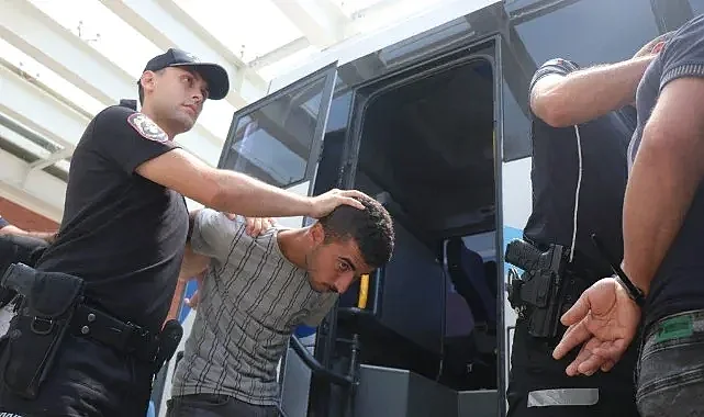 '515 çetesi' üyeleri adliyeye sevk edildi