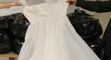 2 milyon TL değerinde gelinlik ele geçirildi