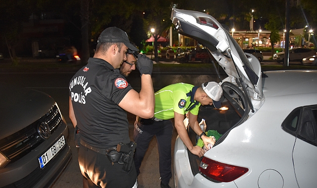 Adana'da huzur ve güven uygulaması:53 şahıs yakalandı