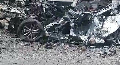 Askeri araçla otomobil çarpıştı: Çok sayıda yaralı var