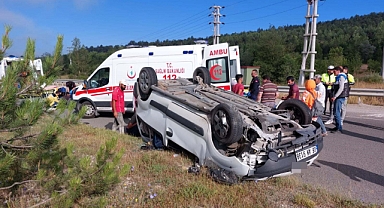 Başkentte trafik kazası: 1 ölü, 10 yaralı