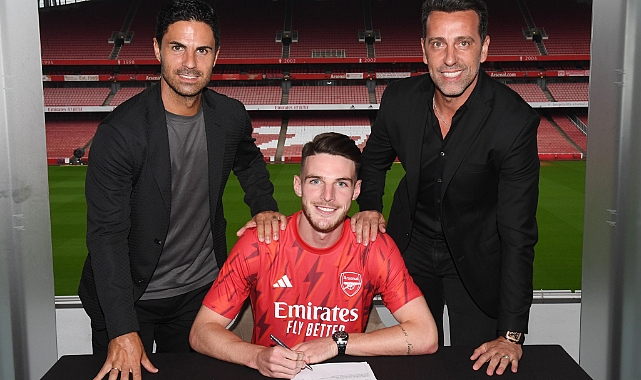 Declan Rice, resmen Arsenal’de
