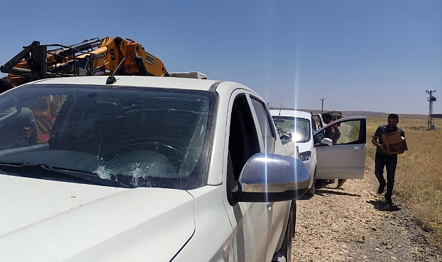 Dicle Elektrik saha ekipleri taşlı saldırıya uğradı