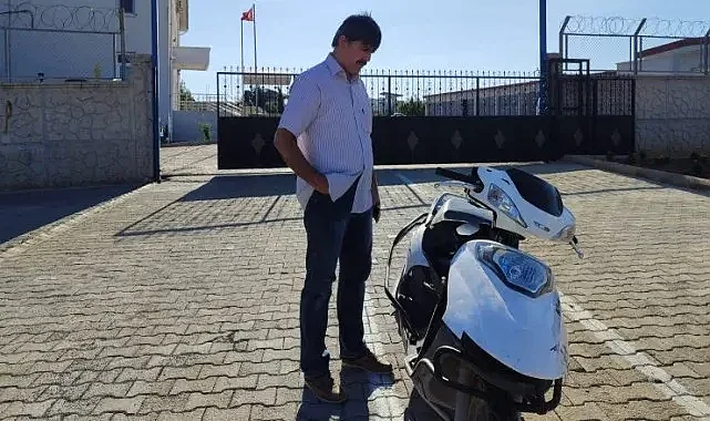 Gaziantep'te çalınan motosiklet Şanlıurfa'da ele geçirildi
