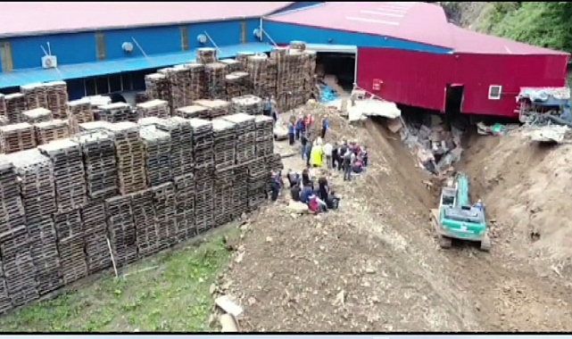 Giresun'da 1 kişinin öldüğü göçük olayında fabrika sahibi tutuklandı