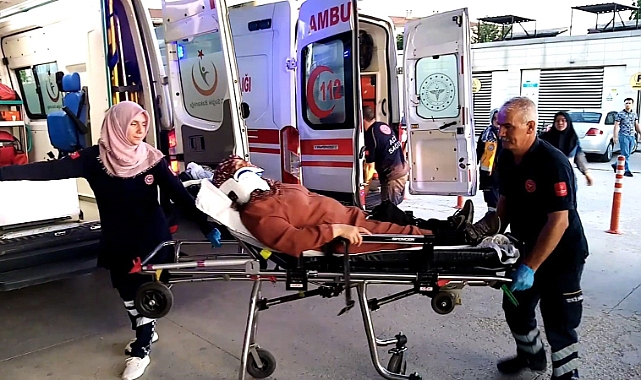 Hafif ticari araç şarampole devrildi: 6 yaralı
