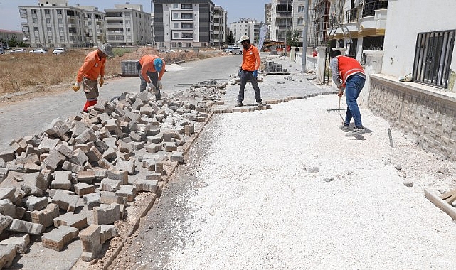 Haliliye'de üst yapı çalışmaları devam ediyor