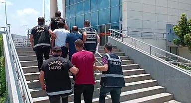 Hatay’da hırsızlık şüphelisi 3 kişi yakalandı