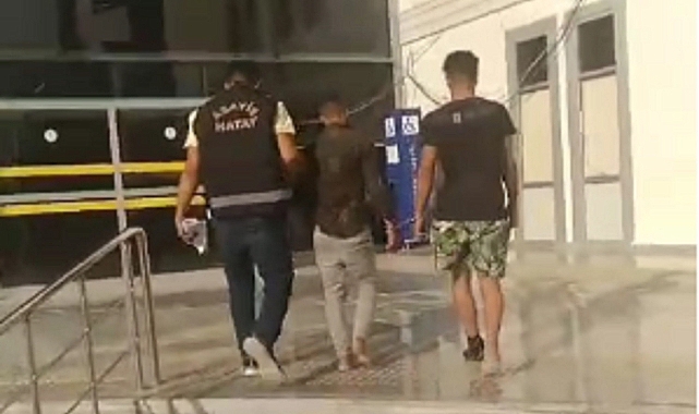 Hatay’da yakalanan 2 hırsızlık şüphelisi tutuklandı
