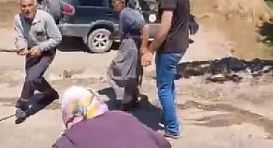 Hayvan gübresi dökme kavgası cep telefonuna yansıdı