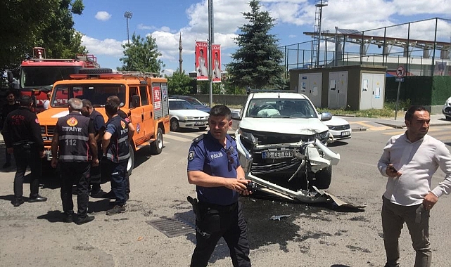 Kars’ta trafik kazası: 5 yaralı