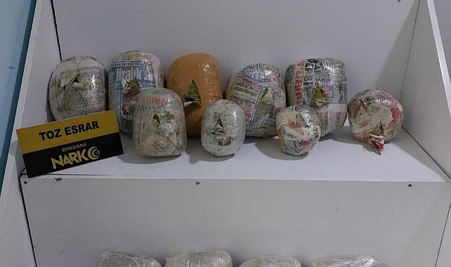 Kovalamaca sonucu 15 kilo uyuşturucu ile yakalan zanlı tutuklandı